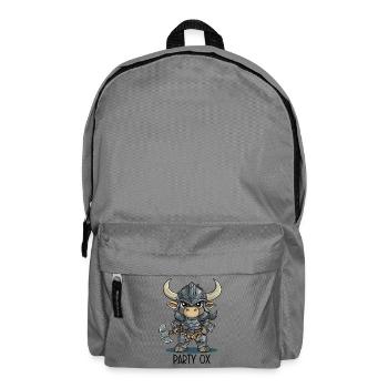 Party Ox – Knight Ox Hero Group - Backpack - elephant grey - Front
