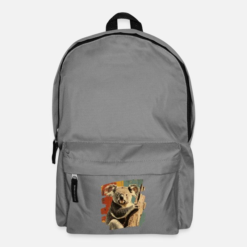 Koala Bär - Rucksack - Mittelgrau