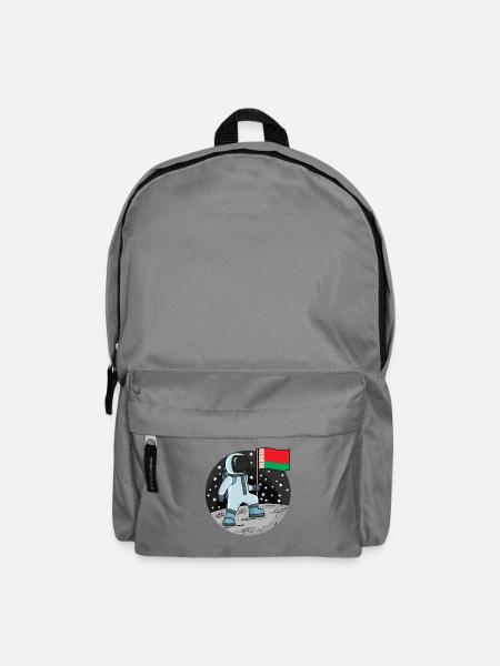 Astronaut Fahne Belarus - Rucksack - Mittelgrau