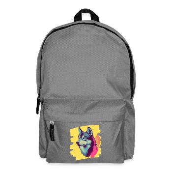Husky - Rucksack - Mittelgrau - Vorne