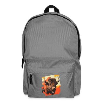 Buffle - Sac à dos - gris éléphant - Devant