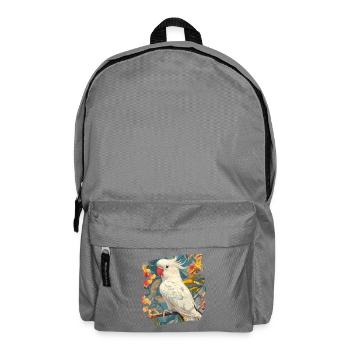 Cockatoo - Backpack - elephant grey - Front