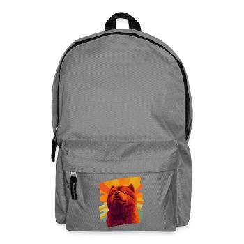Chow Chow - Rucksack - Mittelgrau - Vorne