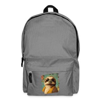 Faultier - Rucksack - Mittelgrau - Vorne