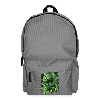 Chat de la Saint-Patrick - Sac à dos - gris éléphant - Devant