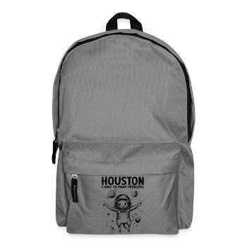 Houston I Have So Many Problems Opossum Weltall - Rucksack - Mittelgrau - Vorne