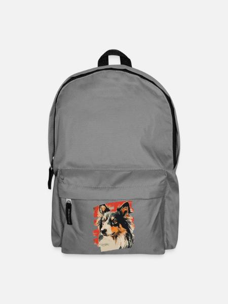 Collie - Rucksack - Mittelgrau