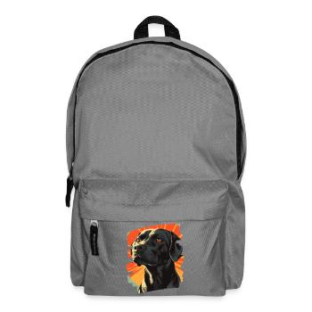 Labrador - Rucksack - Mittelgrau - Vorne