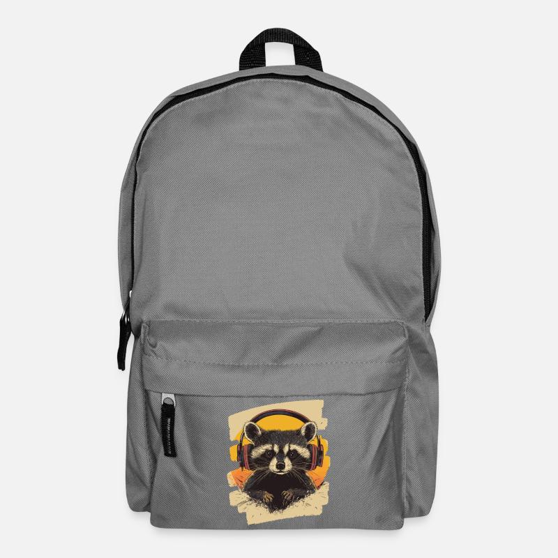 Waschbär - Rucksack - Mittelgrau