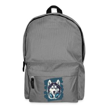 Pomsky - Backpack - elephant grey - Front