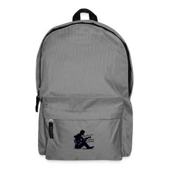 Ma guitare et moi guitariste - Sac à dos - gris éléphant - Devant