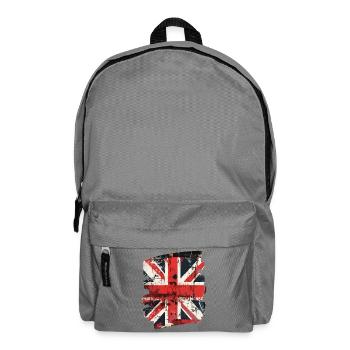 Grossbritannien Flagge England Union Jack - Rucksack - Mittelgrau - Vorne