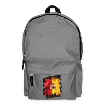 Spanish Flag Spain - Backpack - elephant grey - Front