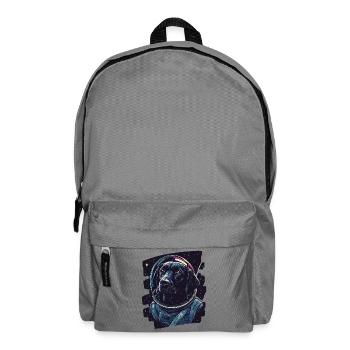 Labrador Astronaut - Rucksack - Mittelgrau - Vorne
