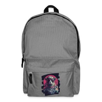 Lama Astronaut - Rucksack - Mittelgrau - Vorne
