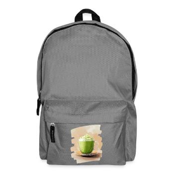 Matcha Latte Lover Green Tea - Backpack - elephant grey - Front