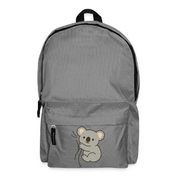 Kuschel-Koala - Rucksack - Mittelgrau - Vorne
