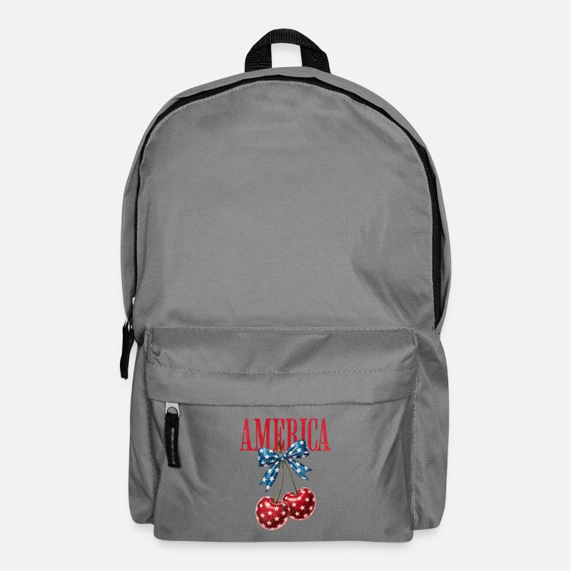 SSW-19America Kirsche - Rucksack - Mittelgrau