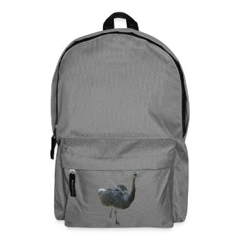 Bird Nandu - Backpack - elephant grey - Front