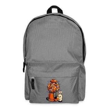 Gumball - Ghost bonbons halloween - Sac à dos - gris éléphant - Devant