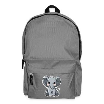 Elephant - Backpack - elephant grey - Front