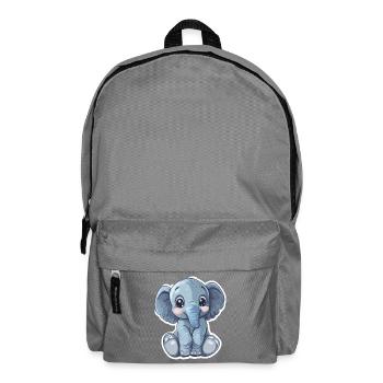 Elephant - Backpack - elephant grey - Front