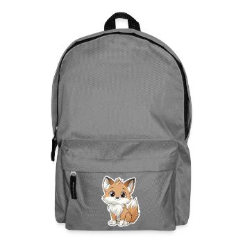 Fox - Backpack - elephant grey - Front