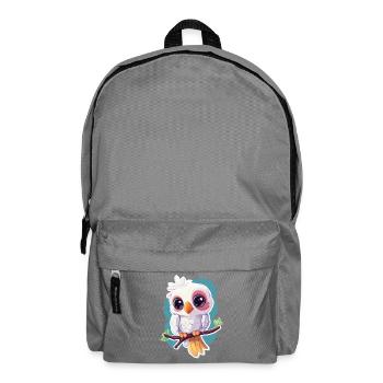 Cockatoo - Backpack - elephant grey - Front