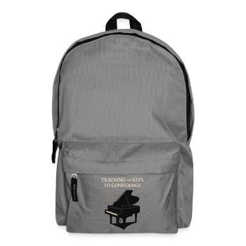 Piano Teacher Music Teacher Funny Teacher - Backpack - elephant grey - Front