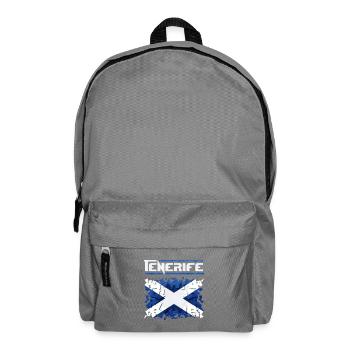 Tenerife Flag Design on Mutation - Backpack - elephant grey - Front