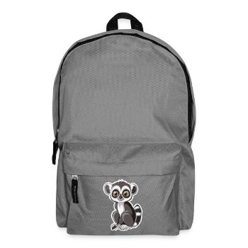 lemur - Backpack - elephant grey - Front