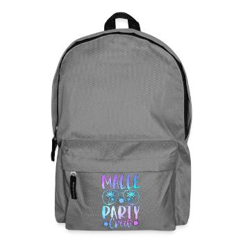 Malle Party Crew - Rucksack - Mittelgrau - Vorne