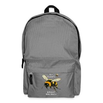HUMMELN BEE FLIGHTS BRIGHT AND BUSY - Rucksack - Mittelgrau - Vorne