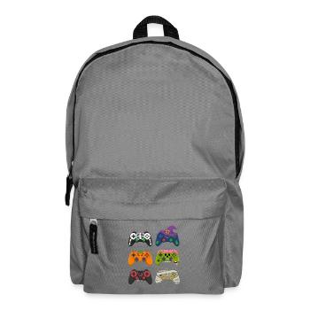 Manette de jeu vidéo effrayante pour Halloween - Sac à dos - gris éléphant - Devant