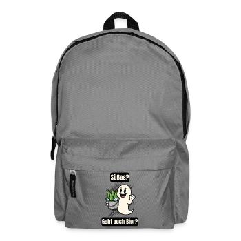 Sweet spirit with beer - Backpack - elephant grey - Front