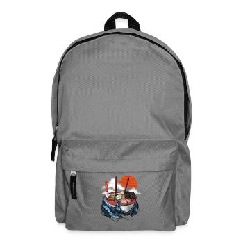 Dragon Ramen Japanese Shirt - Backpack - elephant grey - Front