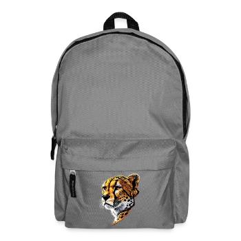 Guépard Guépard Gros chat Amoureux des chats Guépard - Sac à dos - gris éléphant - Devant