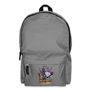 Rockabilly Culture Dance and Music Retro Feeling - Backpack - elephant grey - Front