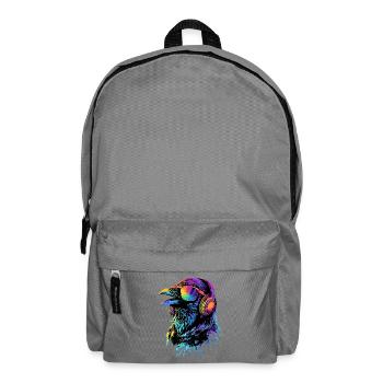 Raven, Crow, Bird, Raven Crow, Jackdaw, Black Raven - Backpack - elephant grey - Front