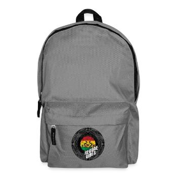 Cercle du logo Reggae Vibes - Sac à dos - gris éléphant - Devant