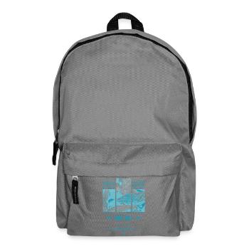 Cuban Knight Anole Lizard Owner Reptile Keeper - Backpack - elephant grey - Front
