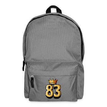 83 Nombre Couronne - Sac à dos - gris éléphant - Devant