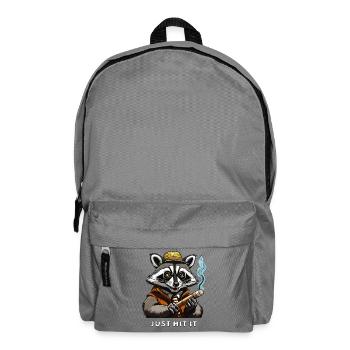 WASCHBÄR JOINT JUST HIT IT - Rucksack - Mittelgrau - Vorne