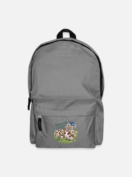 Normandie Humor Geschenk Die Normandie ist schön - Rucksack - Mittelgrau