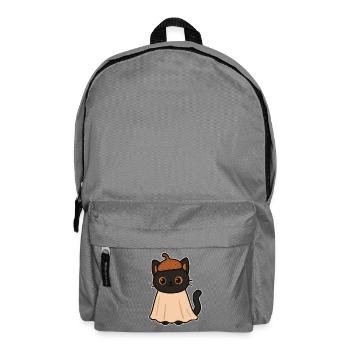 Chaton avec chapeau gland - Sac à dos - gris éléphant - Devant