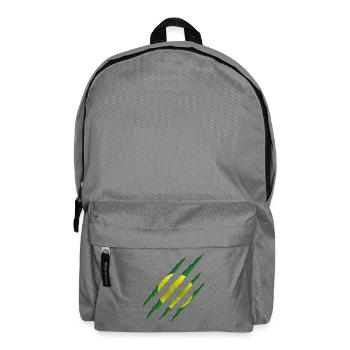 Tennis Ball Scratch Pattern - Backpack - elephant grey - Front