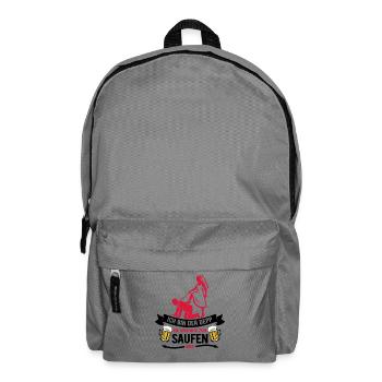 Ich bin der Depp - JGA Team Bräutigam - Rucksack - Mittelgrau - Vorne