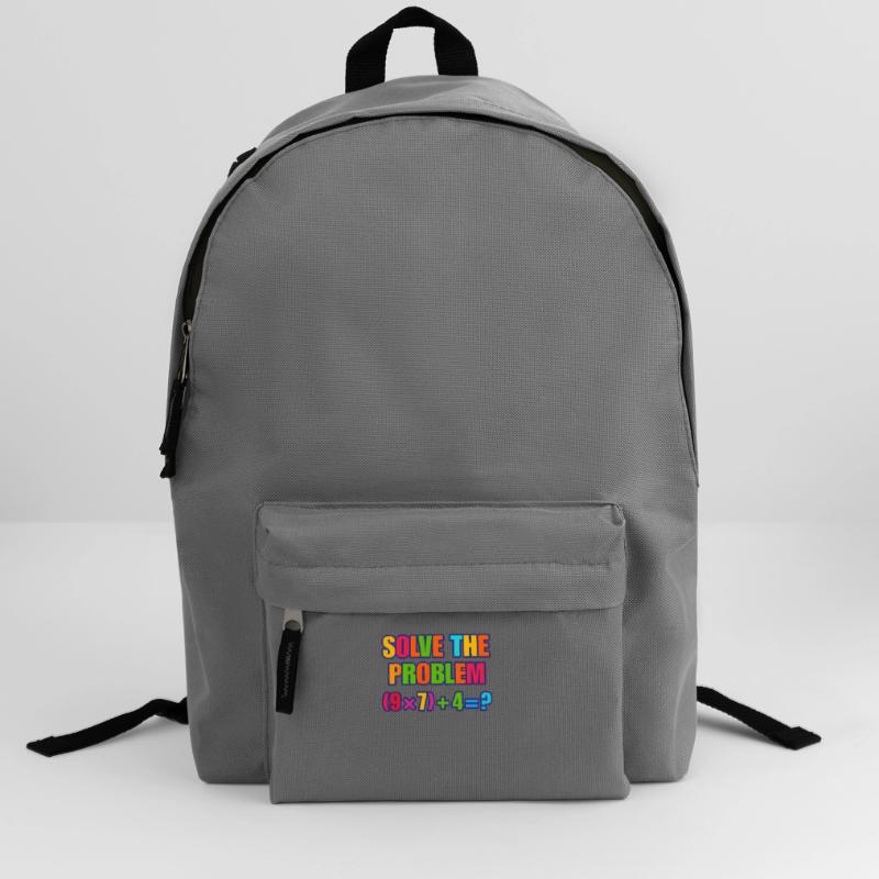 67 Meme, Solve the Problem Math Puzzle  Backpack