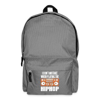 Je ne me trompe pas quand je joue la culture Beat - Sac à dos - gris éléphant - Devant