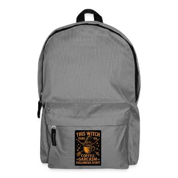 Halloween Spirit - Sorcière sarcastique  - Sac à dos - gris éléphant - Devant